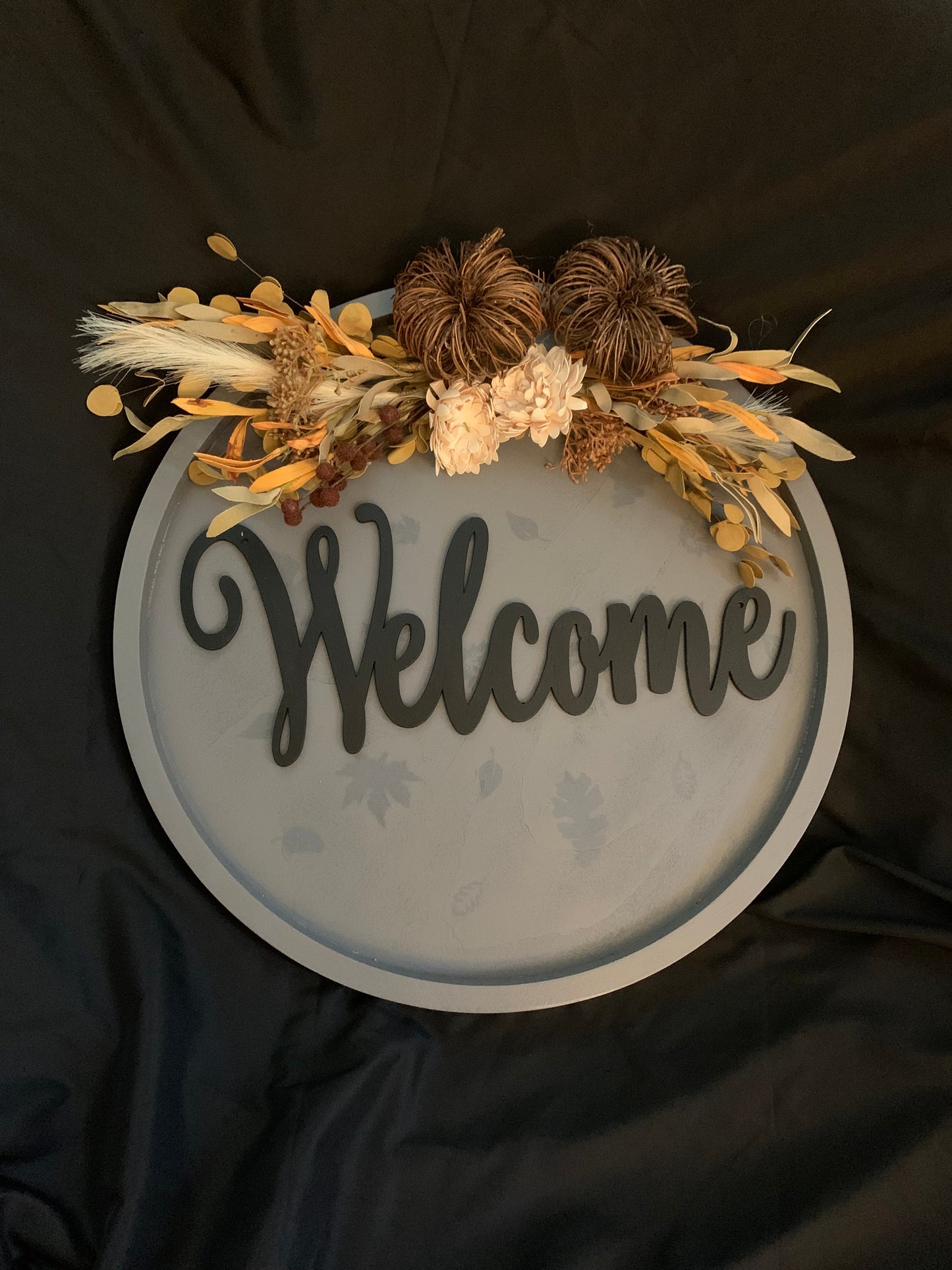 Modern Autumn Design Welcome Sign/Door Sign