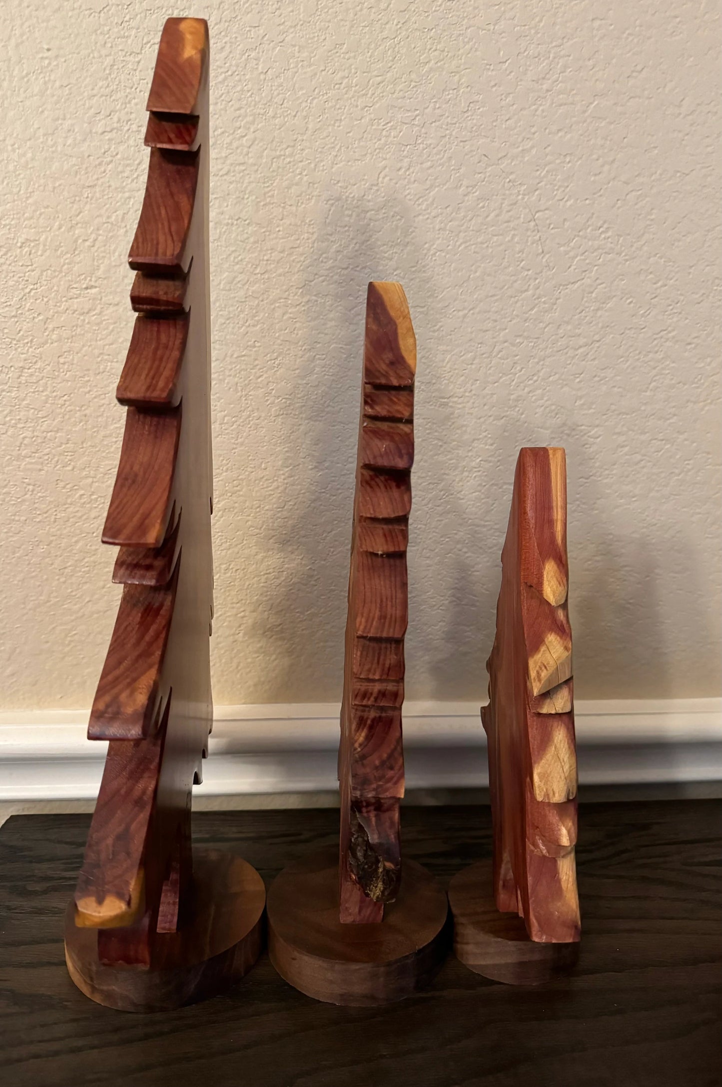 Set of 3 Cedar Trees