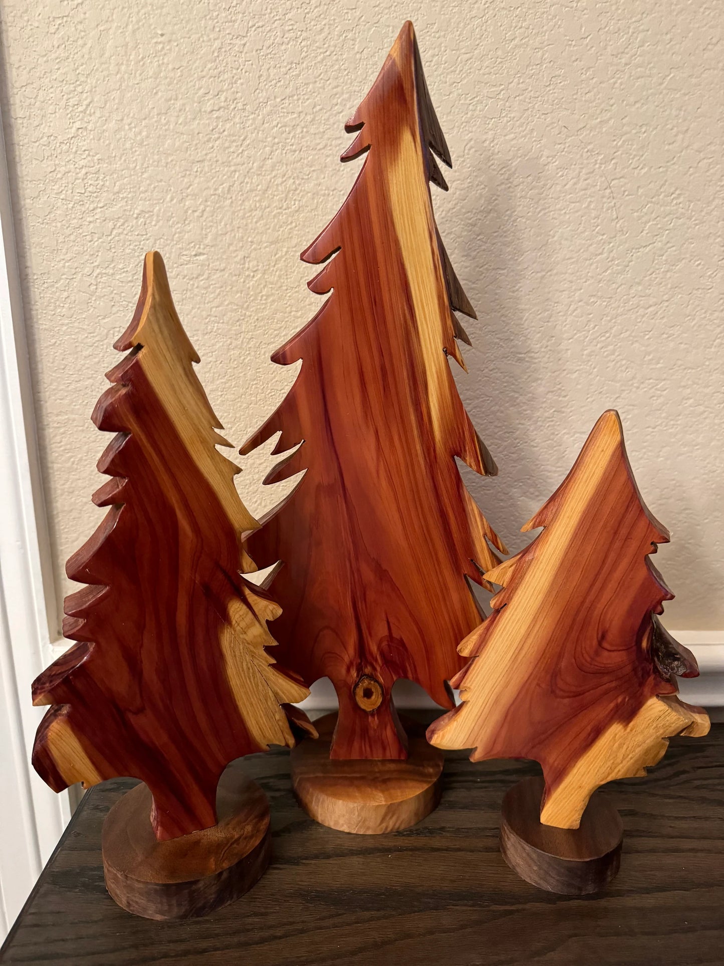 Set of 3 Cedar Trees