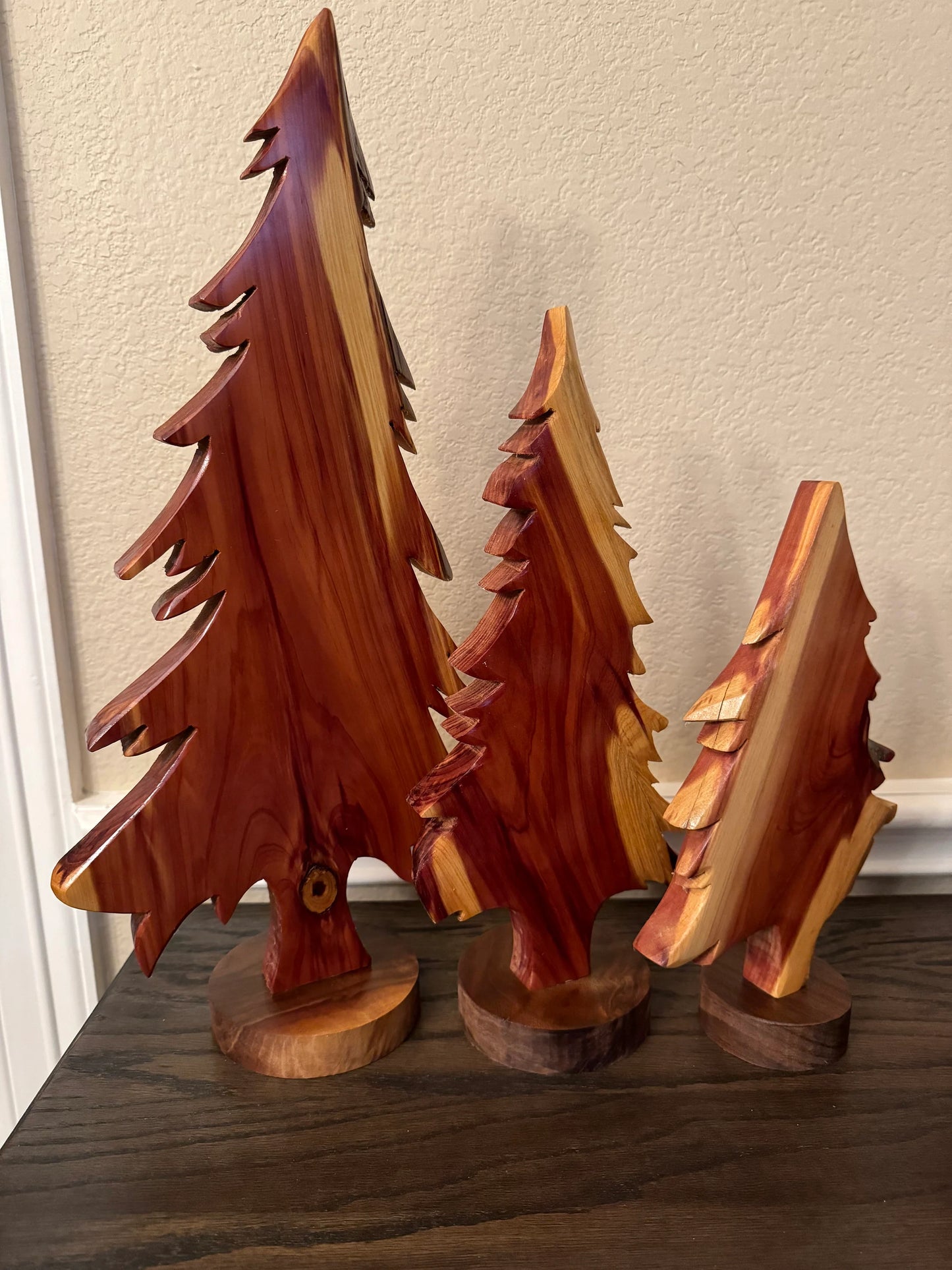 Set of 3 Cedar Trees