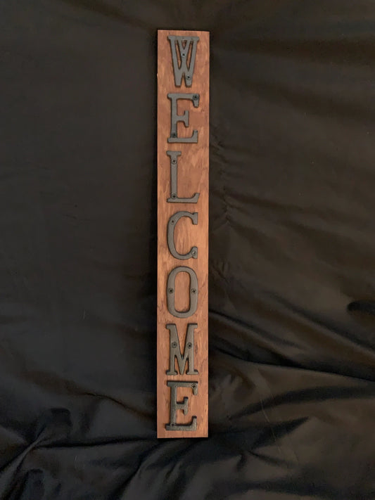 Upscale Rustic Welcome Sign/Door/Desk/Wall Sign