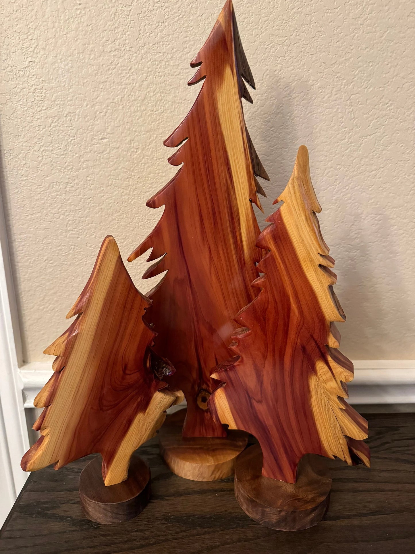 Set of 3 Cedar Trees