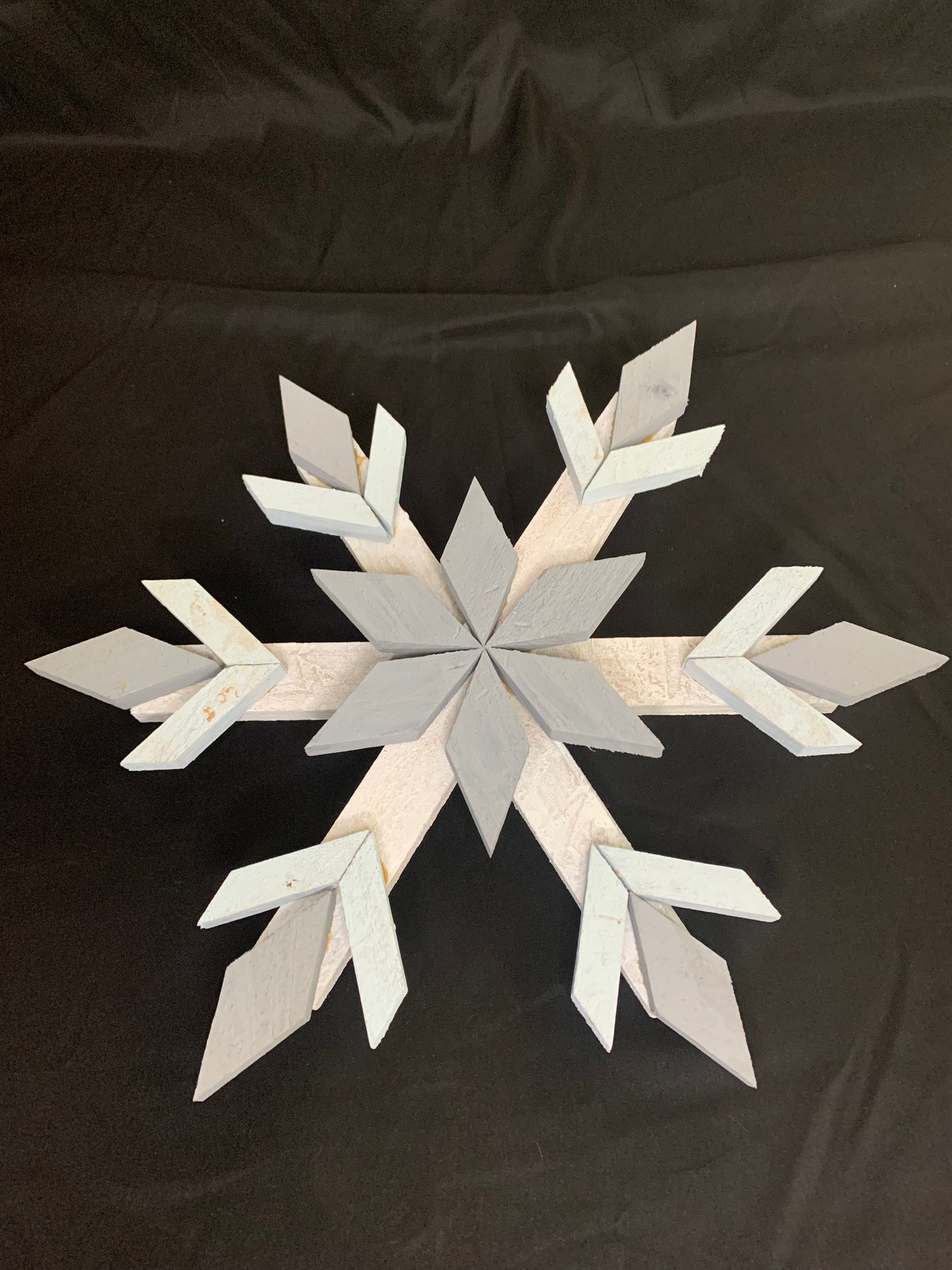 Handmade Wooden Snowflake